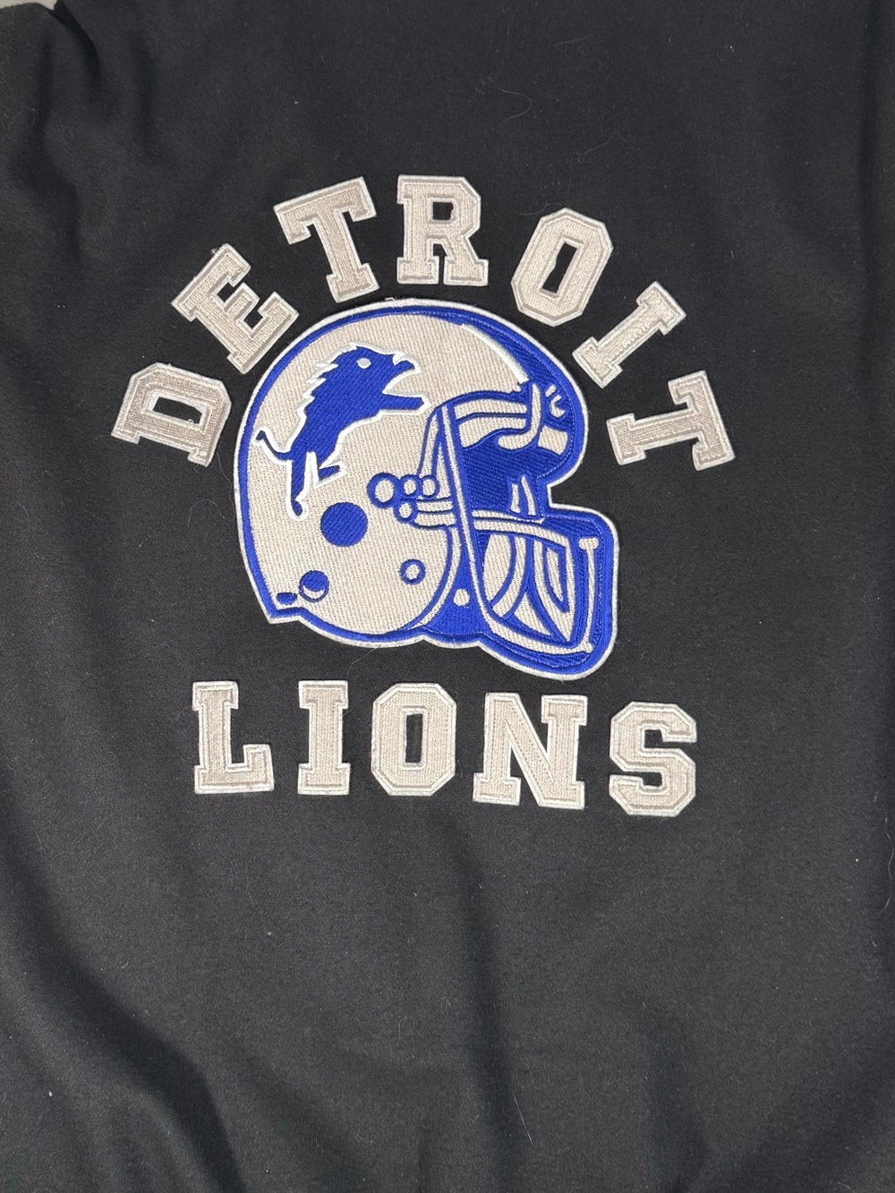 Detroit Lions Varsity Jacket Beverly Hills Cop Style Men’s M